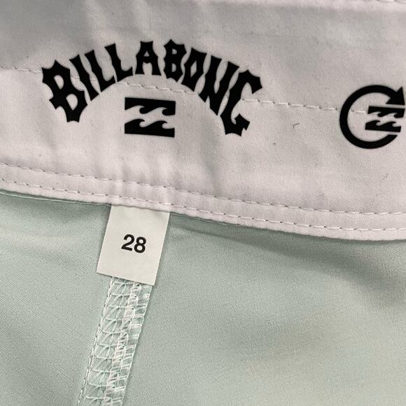 Billabong Mens Tribong Pro Performance Boardshorts Aqua/Black Sz 28 - Picture 4 of 5